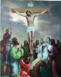 Christ dies on the cross